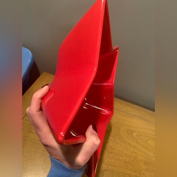 Snowflake Star Shaped Bowl, Excellent Condition, Perfect For Holidays - Picture 13 of 16